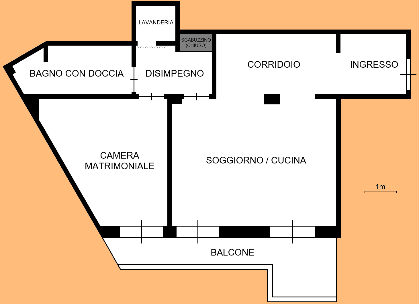 Pianta (a solo fine illustrativo)